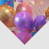 Partyballon-Freude Seidenpapier (Detail)