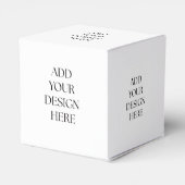 Partybegünstigungsbox Geschenkschachtel (Rückseite)