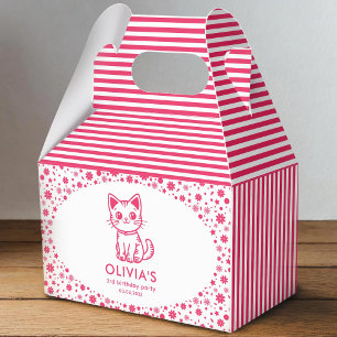 Partyboks mit individuellen Farben Kitten Geschenkschachtel