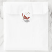 Partydad Crawfish Runder Aufkleber (Tasche)