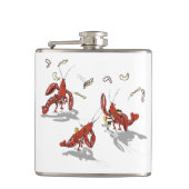 Partydads Crawfish Flachmann (Vorderseite)