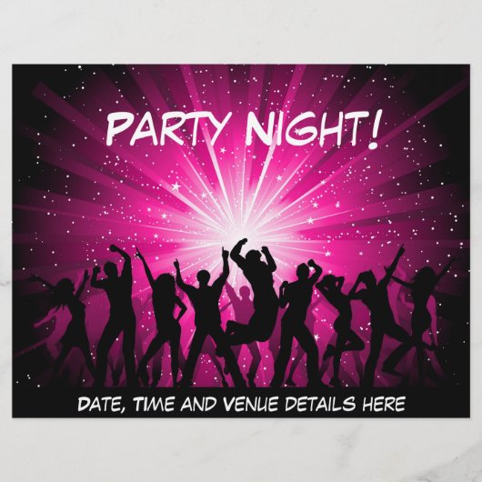 Partyflyer Flyer (Vorne)