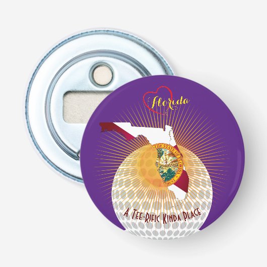 Partygeschenke Florida Flaschenöffner (Vorderseite)