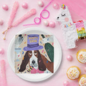Partyhund Basset Hound Pappteller (Party)