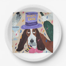 Partyhund Basset Hound