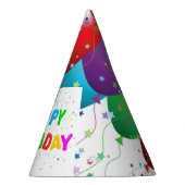 Partyhut/Ballone und Confetti Partyhütchen (Rechts)