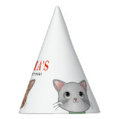 Partyhut mit drei kleinen Katzen (Rechts)