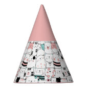 Partyhütchen: GLÜCKLICHES KATZPATTER Partyhütchen (Rechts)