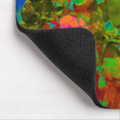 Partyin im Garten.... Mousepad (Ecke)