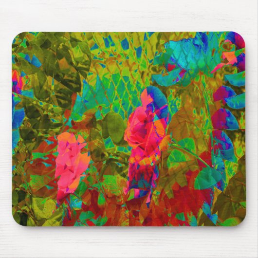 Partyin im Garten.... Mousepad (Vorne)