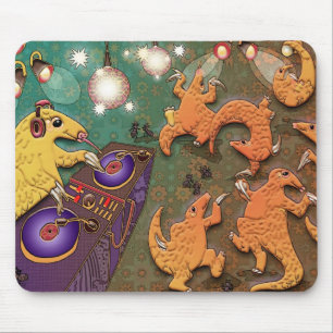 Partying Pangolins Mousepad