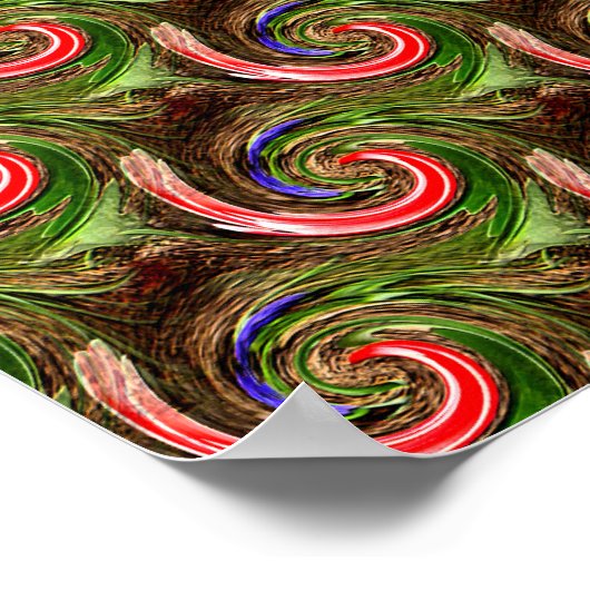 Partyin's Friedenstruppen.... Poster (Ecke)