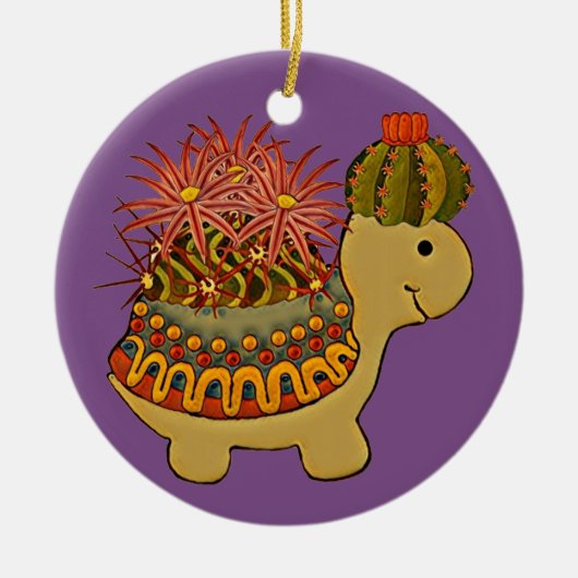 Partykleid der Schildkröte Keramikornament (Vorne)