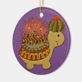 Partykleid der Schildkröte Keramikornament (Links)