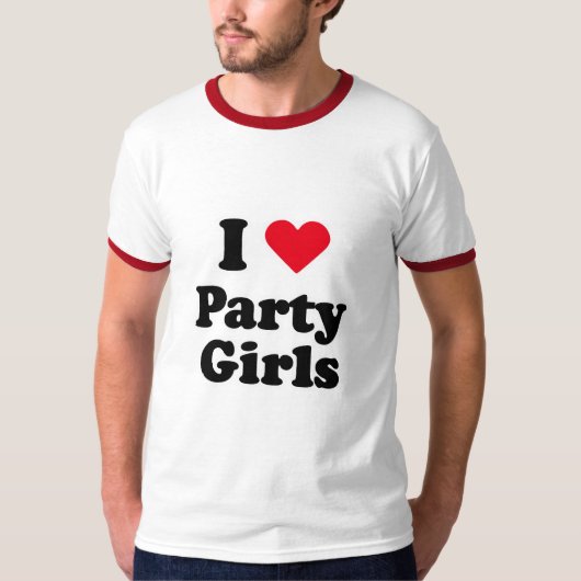 Partymädchen der Liebe I T-Shirt (Vorderseite)