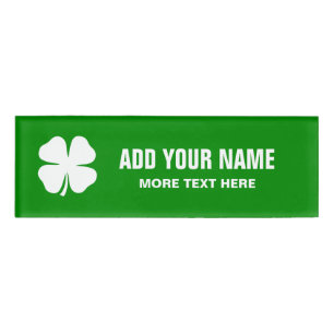 Partymagnetische Namensumbauten Gewohnheits-St. Namenschild