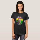 Partymasken-Perlen Mardi Gras 2023 2 T-Shirt (Vorne ganz)