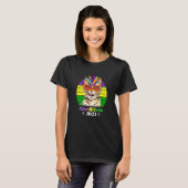 Partymasken-Perlen Mardi Gras 2023 5 T-Shirt (Vorne ganz)