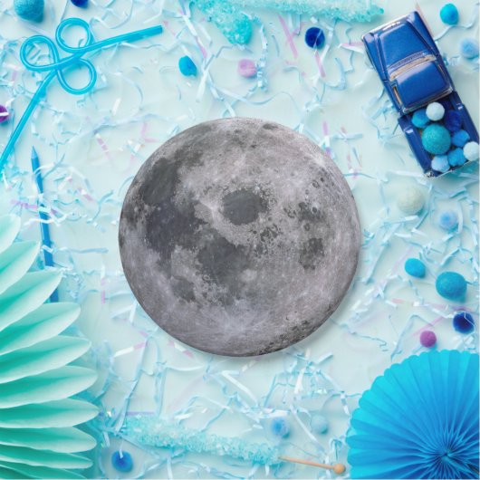 Partypapierplatte MOND Pappteller (Party)