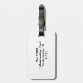 PartyPenguins Gepäckanhänger (Rückseite vertikal)