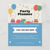 Partyplaner Flyer (Vorne)