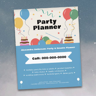 Partyplaner Flyer