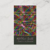 Partyplaner Streamer Visitenkarte (Vorderseite)