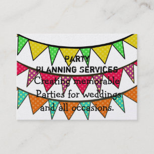 Partyplanung Visitenkarte