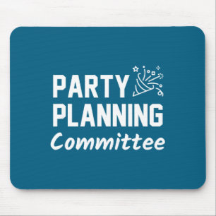 Partyplanungskomitee Meme Lustige Zitate Mousepad
