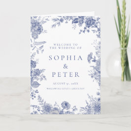 Partyprogramm für Rote Blüte Dankeskarte