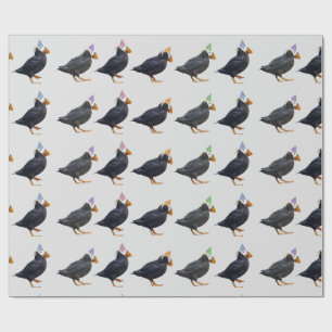 Partypuffins-Papier Geschenkpapier
