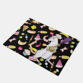 Partyratte Fußmatte (Schrägansicht)