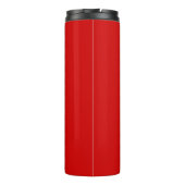 Partyrot einfarbig thermosbecher (Rückseite)