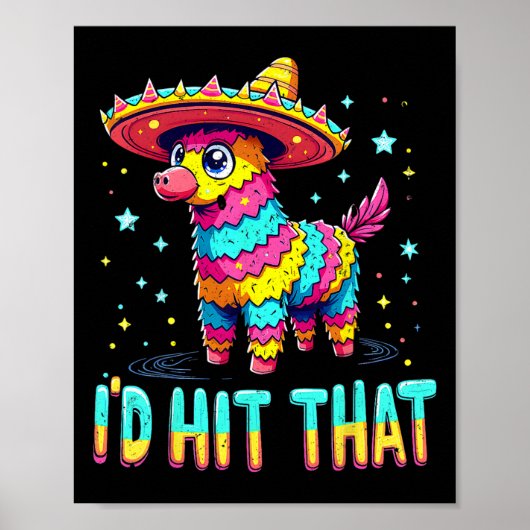 Partys Cinco De Mayo Party Pinatas I' Poster (Vorne)