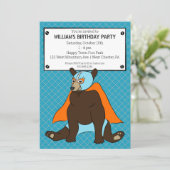 Partys Einladung (Stehend Vorderseite)