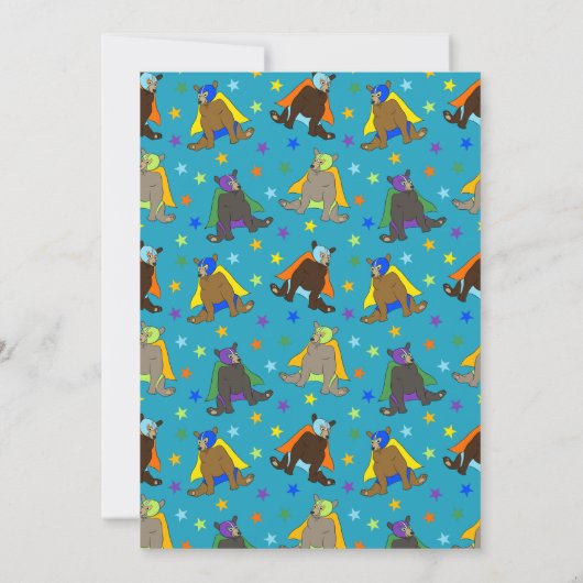 Partys Einladung (Rückseite)