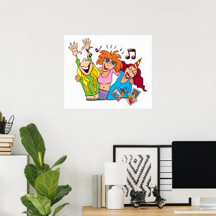 Partys für Frauen Poster