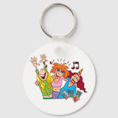 Partys für Frauen Schlüsselanhänger (Rückseite)