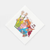 Partys für Frauen Serviette (Ecke)