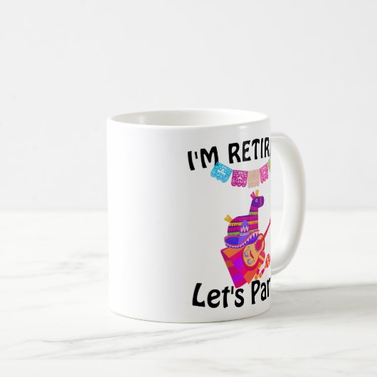 Partys Pinata Kaffeetasse (VorderseiteRechts)