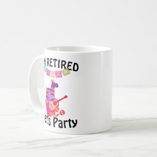 Partys Pinata Kaffeetasse (Vorderseite Links)