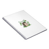 Partysaboteur-Igel St.Patrick's Day Notizblock (Rechte Seite)