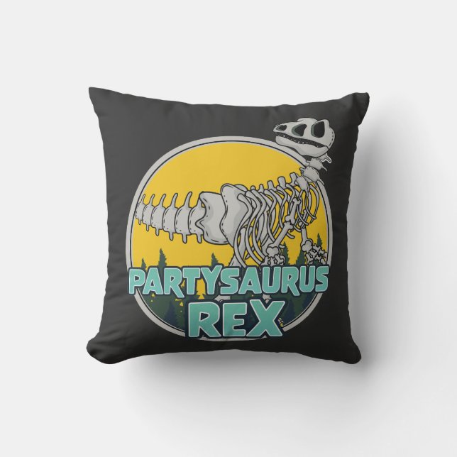 Partysaurus Rex Kissen (Vorderseite)