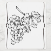 PARTYTAG FÜR WEIN WEINETIKETT (Einzelnes Label)