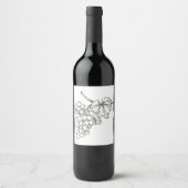 PARTYTAG FÜR WEIN WEINETIKETT (Vorderseite)