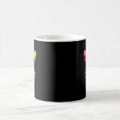 Partytier Baseball lustiger Affe  Kaffeetasse (Mittel)