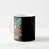 Partytier Baseball lustiger Affe lebendige Schleim Kaffeetasse (Vorderseite Links)