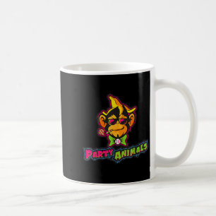 Partytier Baseballaffe  Kaffeetasse