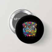 Partytier Jugend-Baseballteam Spaß für Kinder Button (Vorne & Hinten)