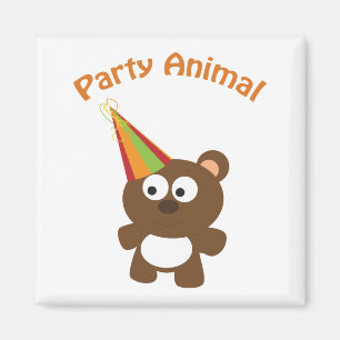 Partytierbär Magnet